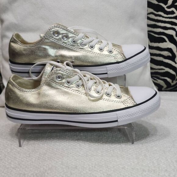 Converse Chuck Taylor All Star Ox Light Gold - Picture 1 of 8